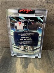 2025 LEAF GLORY DON SHULA BILL BELICHIK DUAL GAME USED PATCHES #2/6 ENCASED